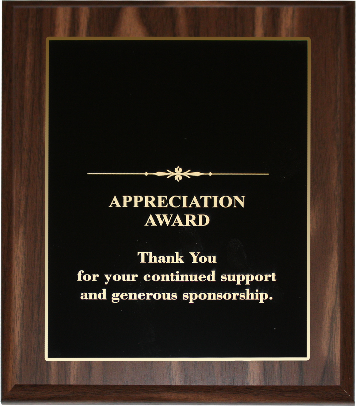 Sponsor Plaque Template Vegas Trophies