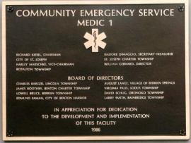 organization-identification-plaque-community-emergency-service