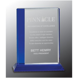 Blue Edge Crystal on Blue Base