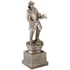 Fireman Tribute Resin