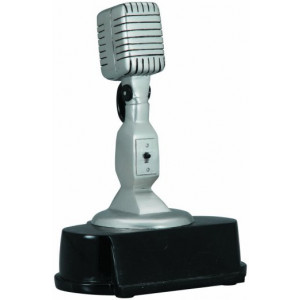 Vintage Microphone Resin
